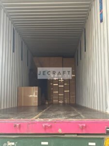 Teak Furniture Shipment Stuffing 02